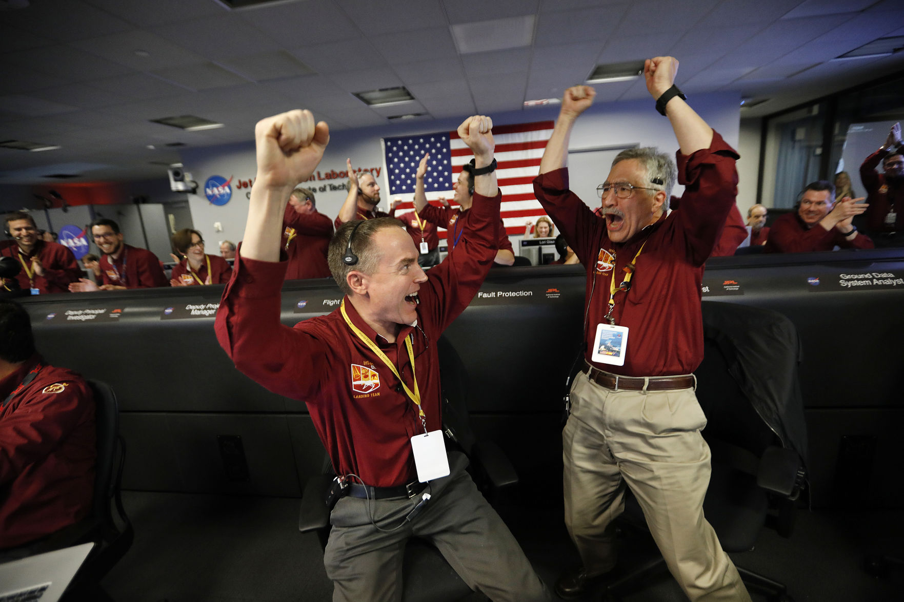Mars InSight landing